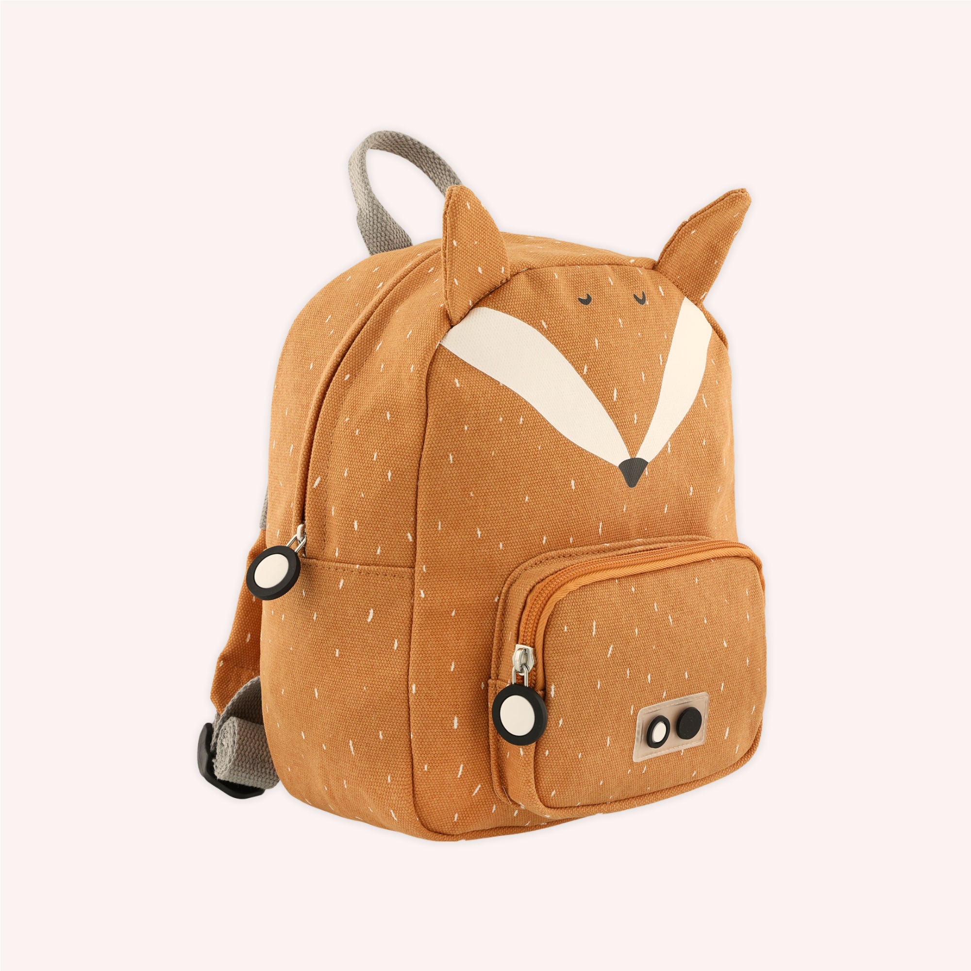 Mini children's backpack with name - fox