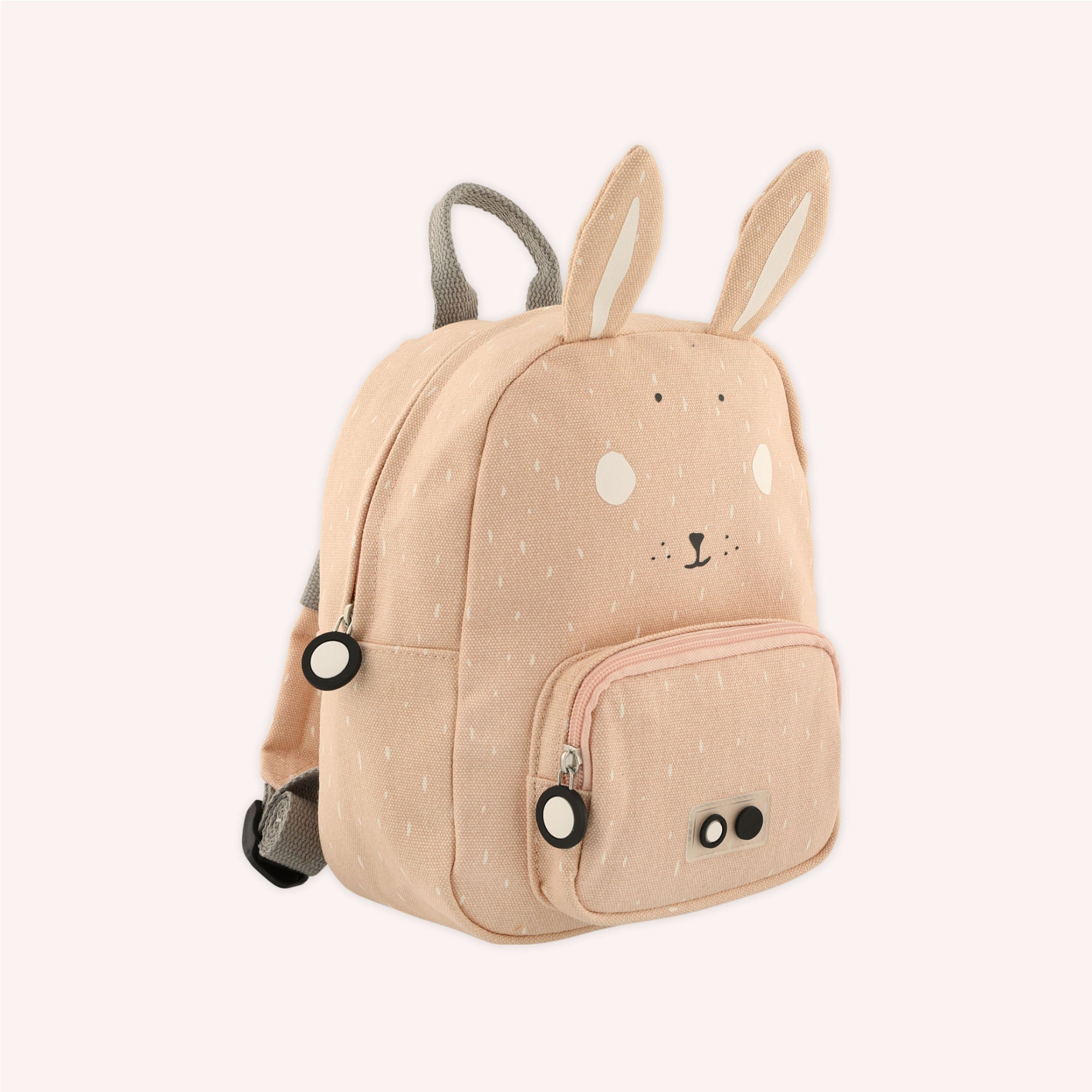 Mini children's backpack with name - rabbit