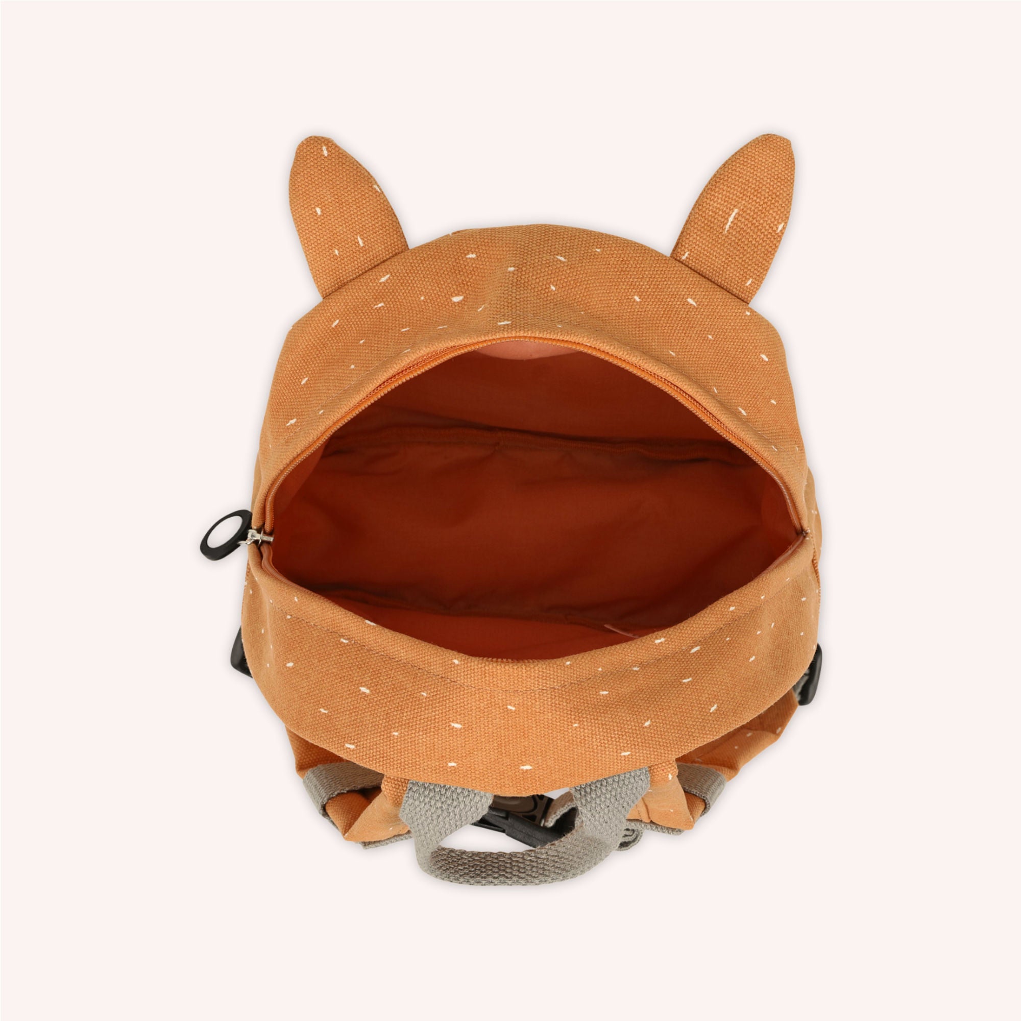 Mini children's backpack with name - fox