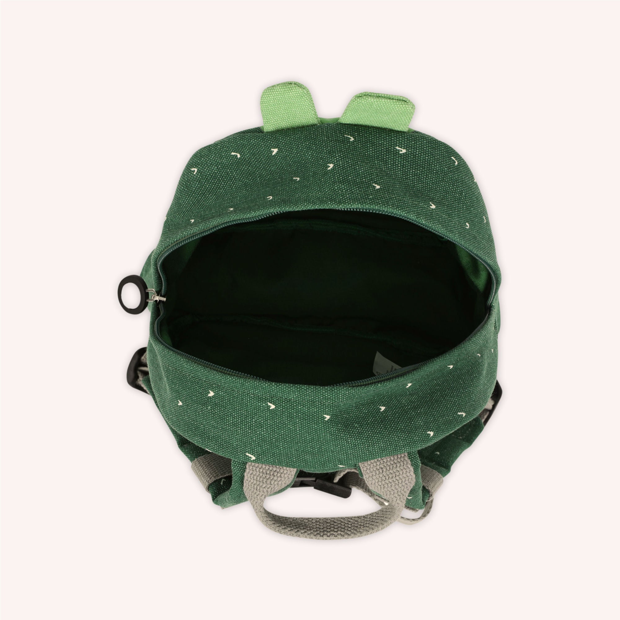 Mini children's backpack with name - crocodile