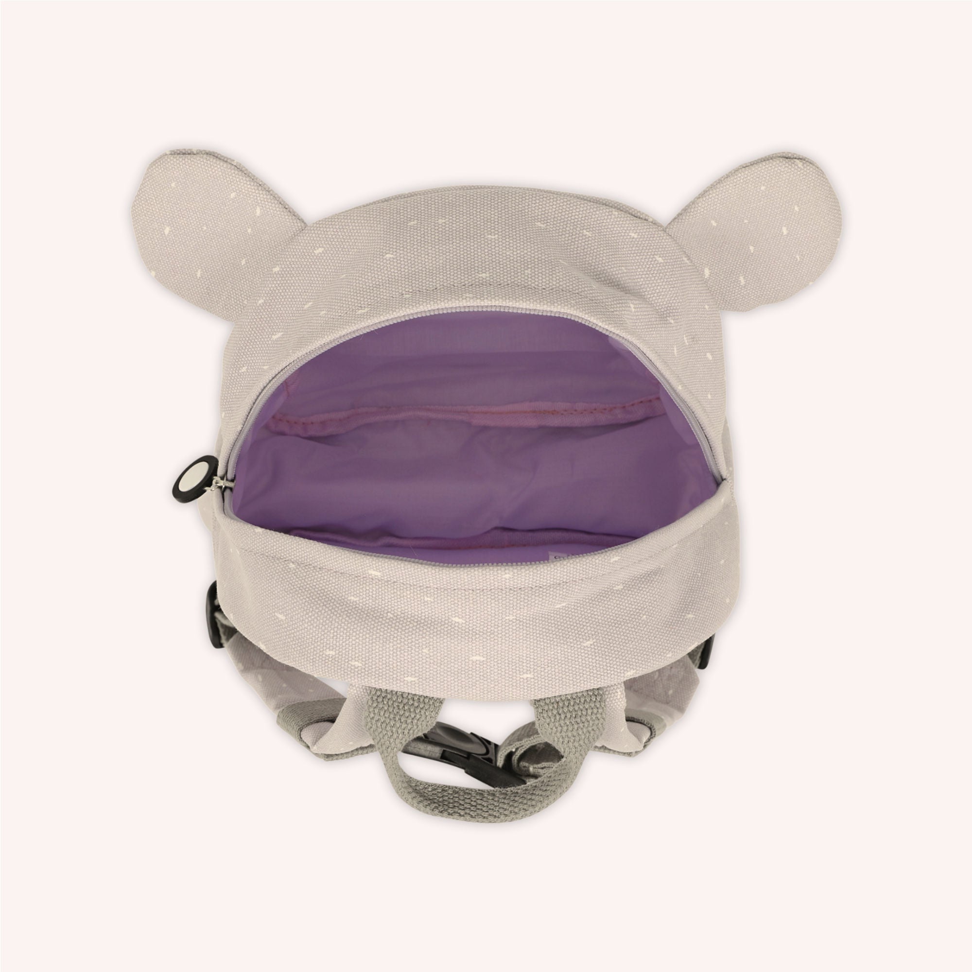 Mini children's backpack with name - mouse