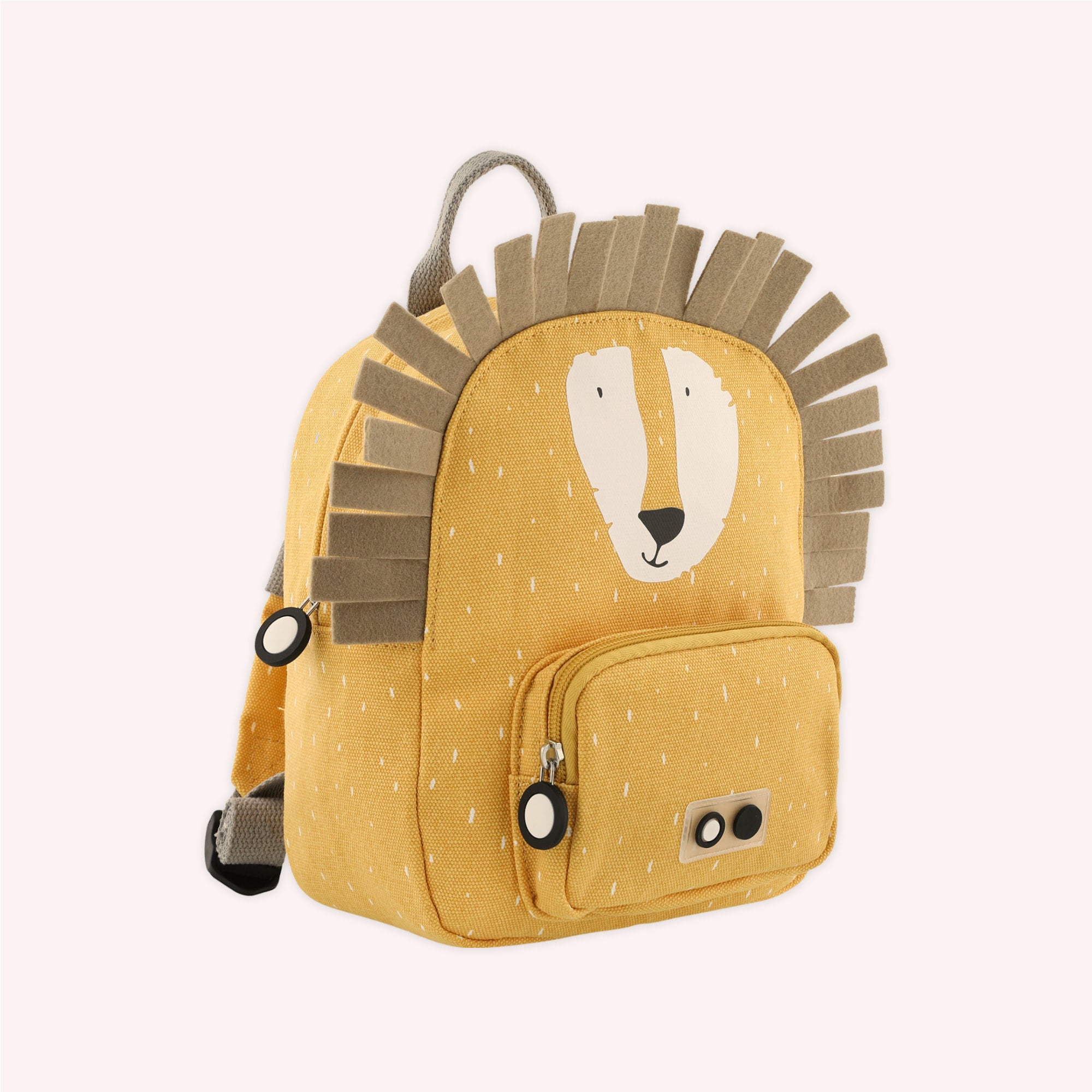 Mini children's backpack with name - lion