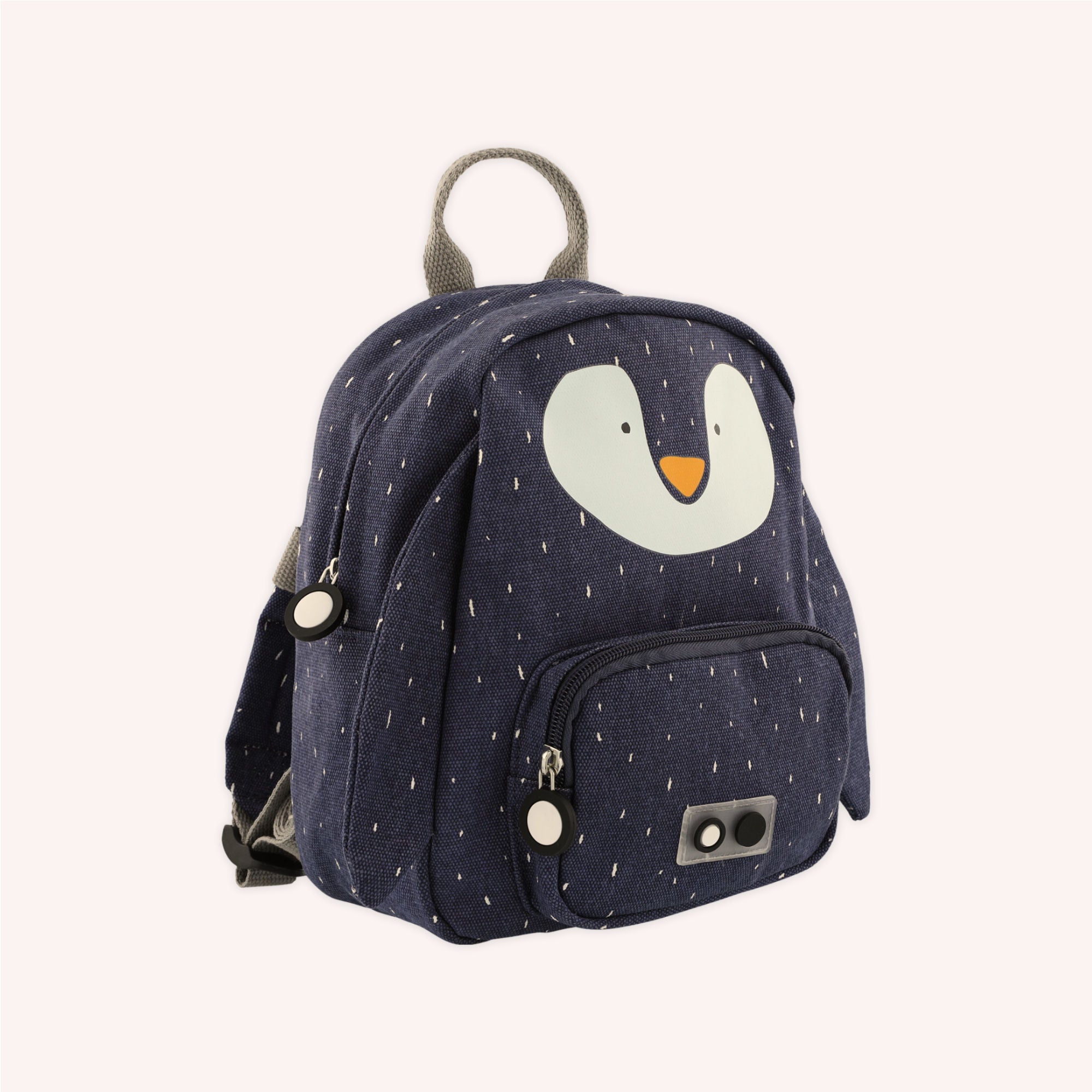 Mini children's backpack with name - Penguin