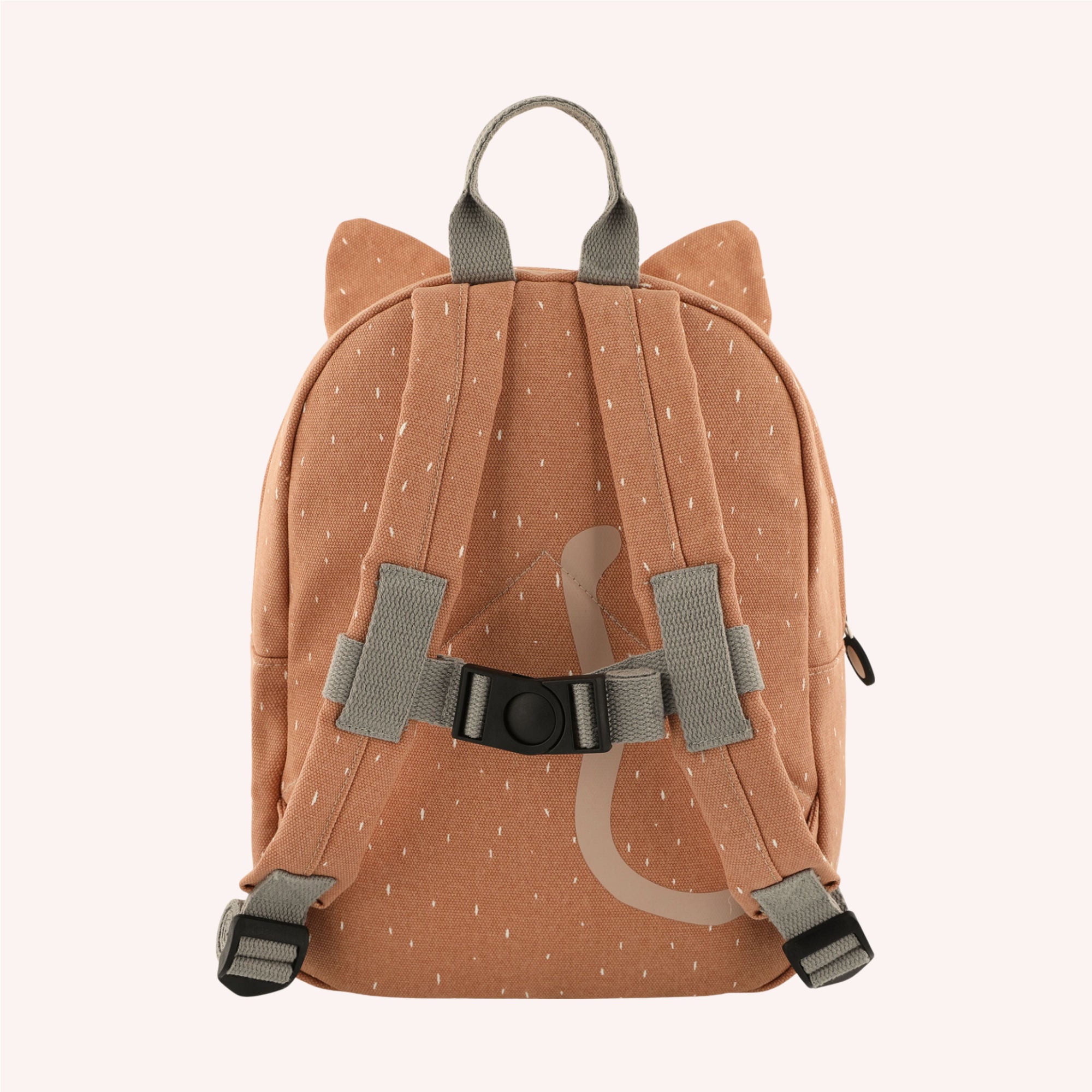 Children's backpack set with name - cat