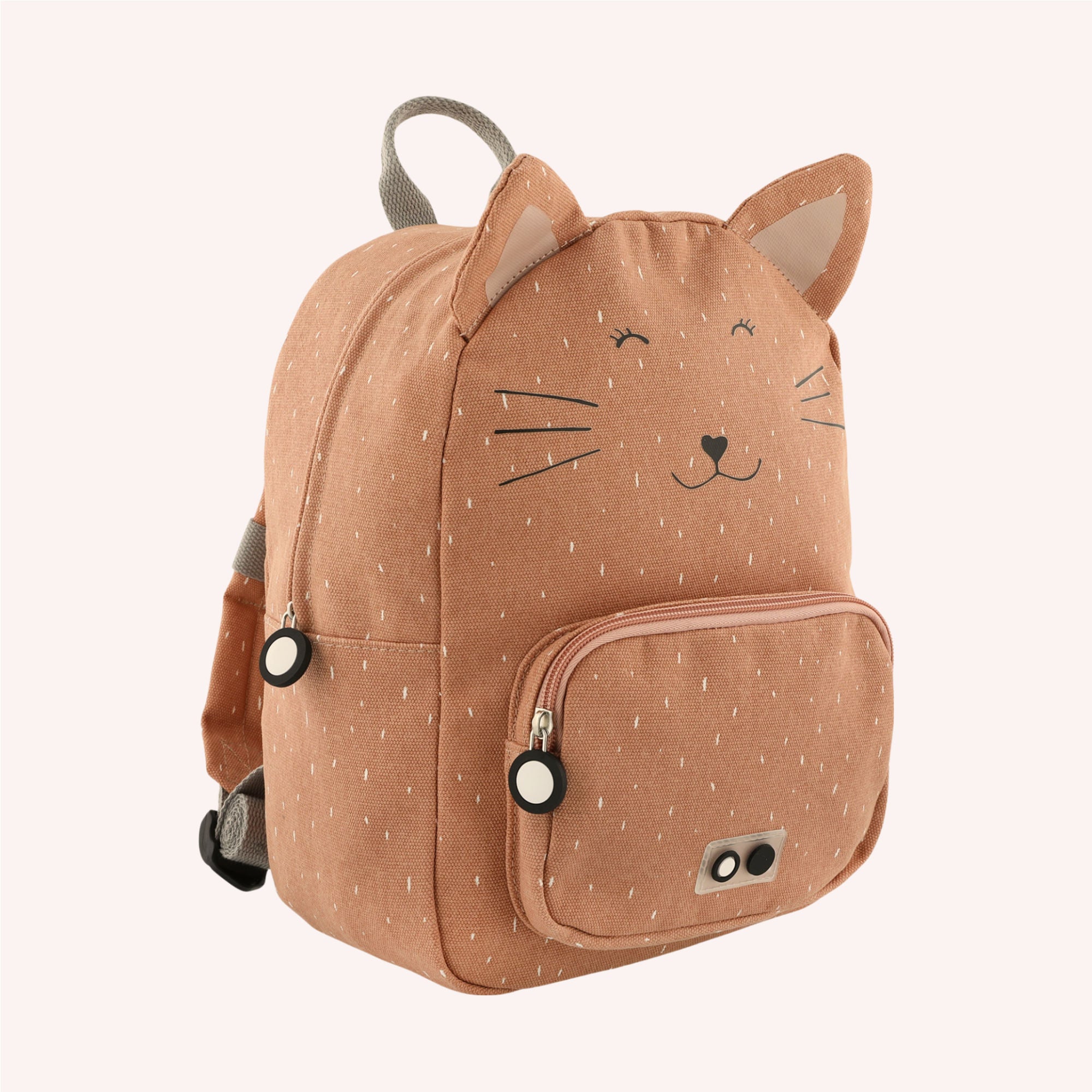 Children's backpack set with name - cat