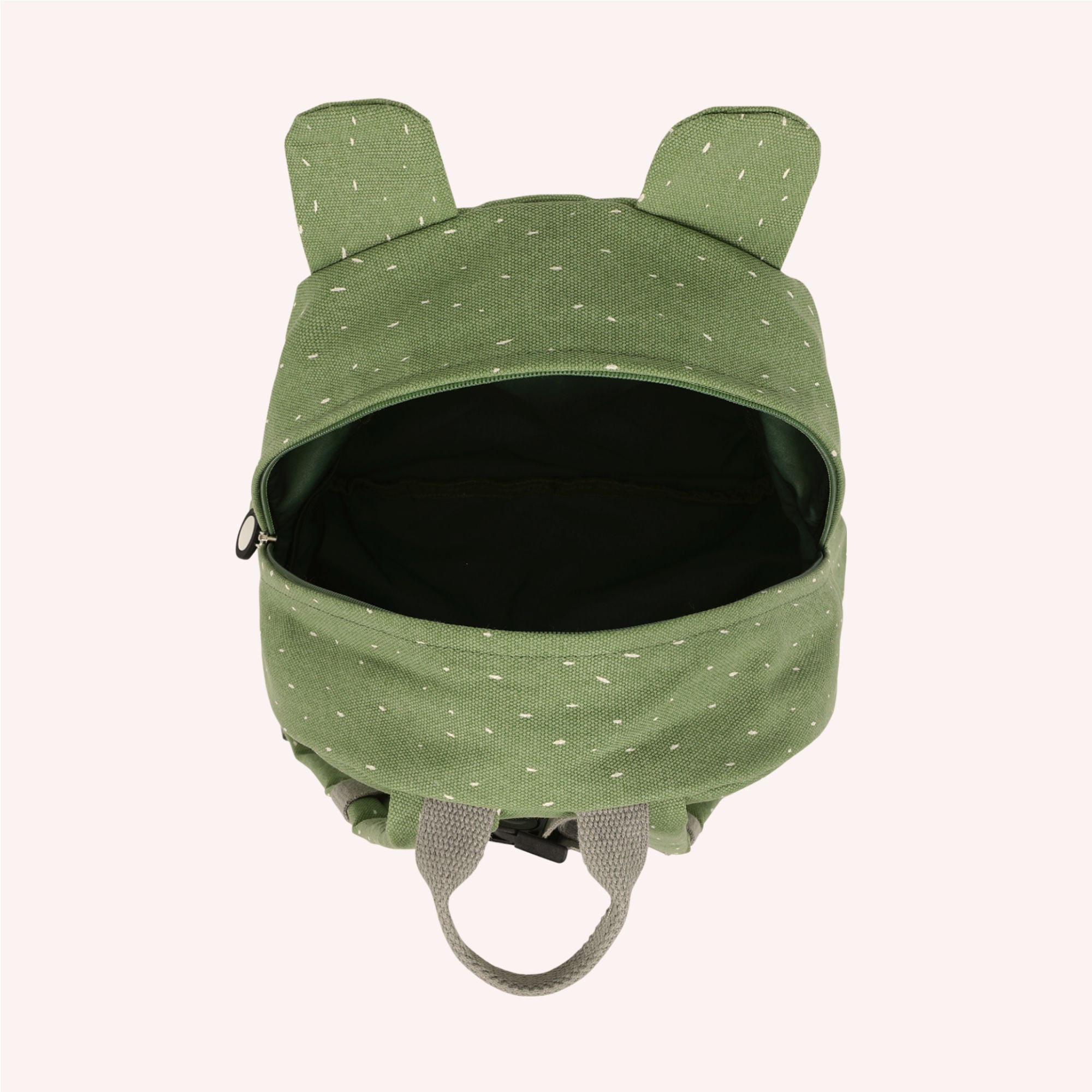 Children's backpack with name - frog