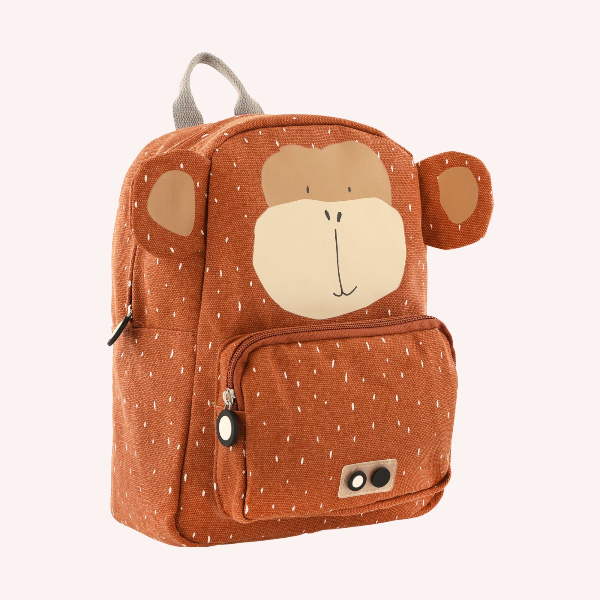 Children's backpack with name - monkey