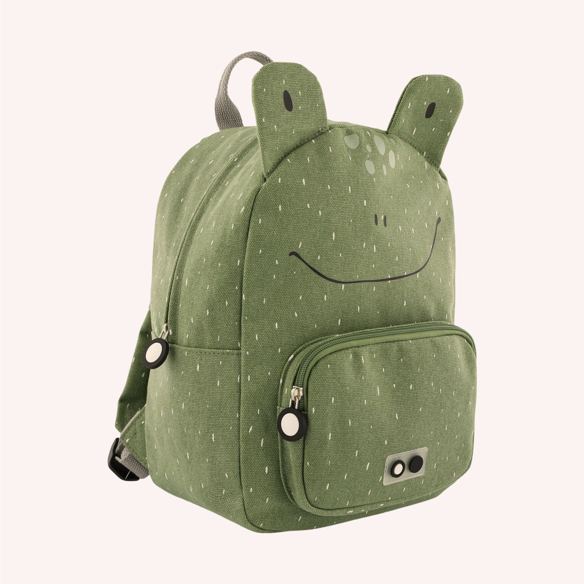 Children's backpack with name - frog