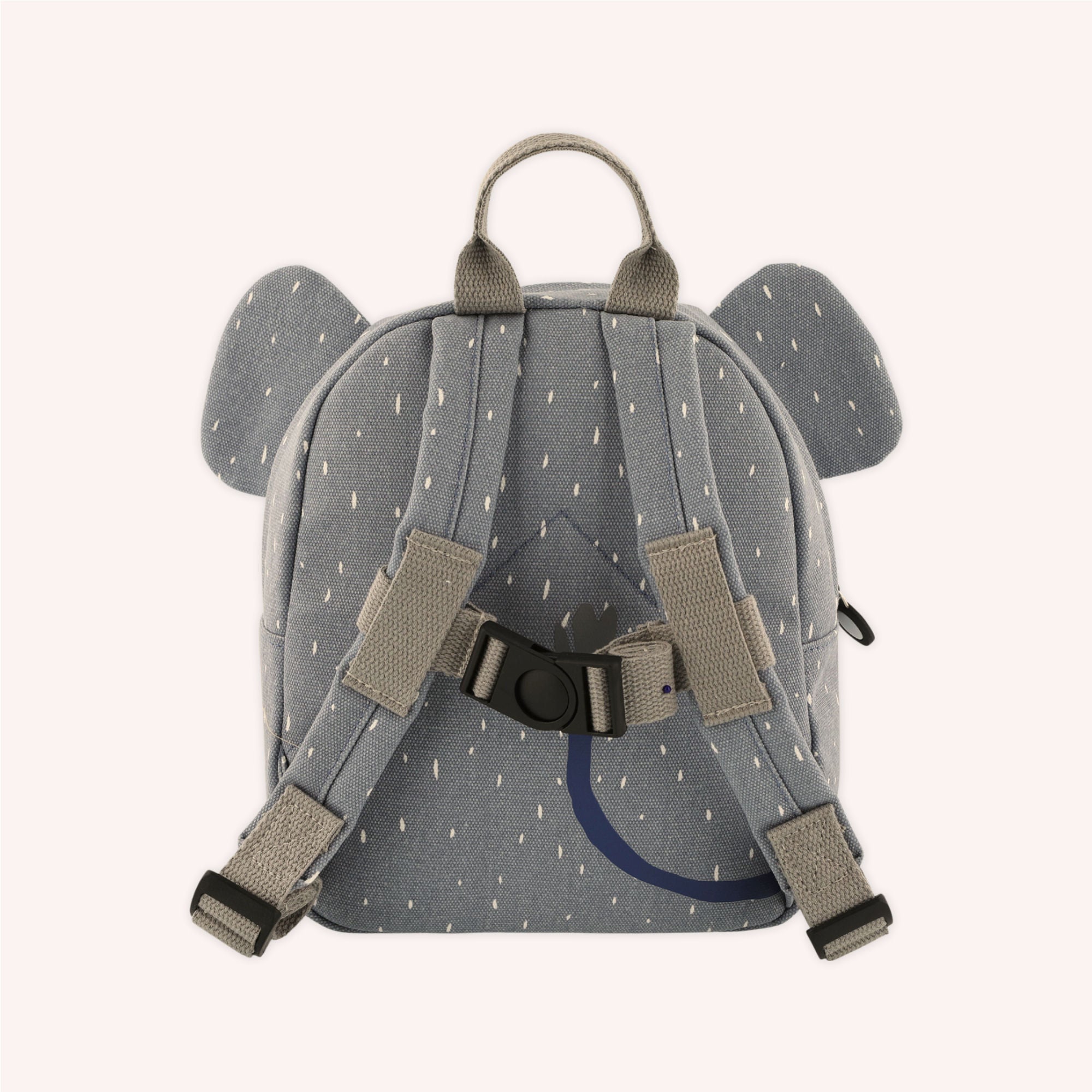 Mini children's backpack with name - elephant