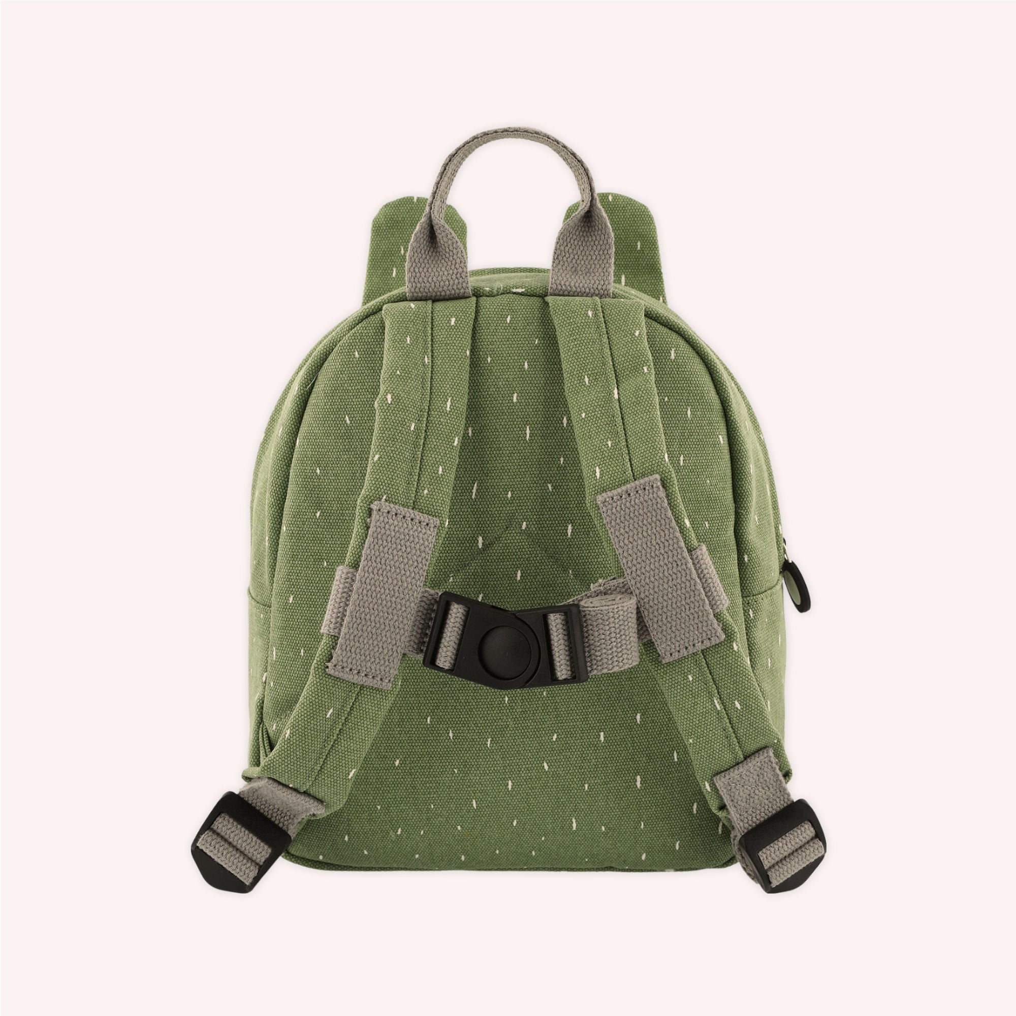 Mini children's backpack with name - frog