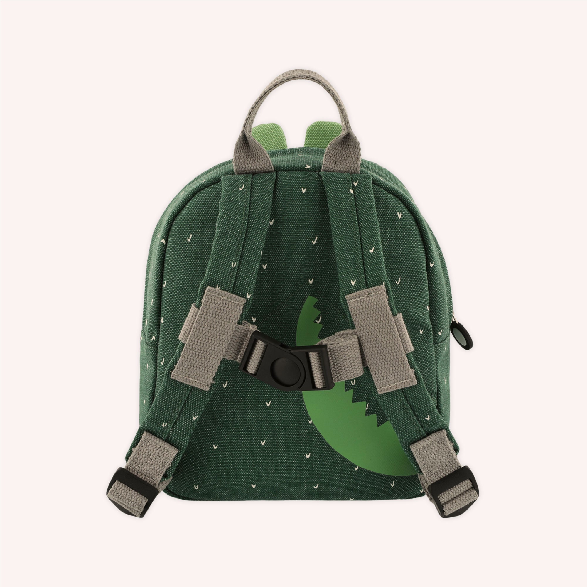 Mini children's backpack set with name - crocodile