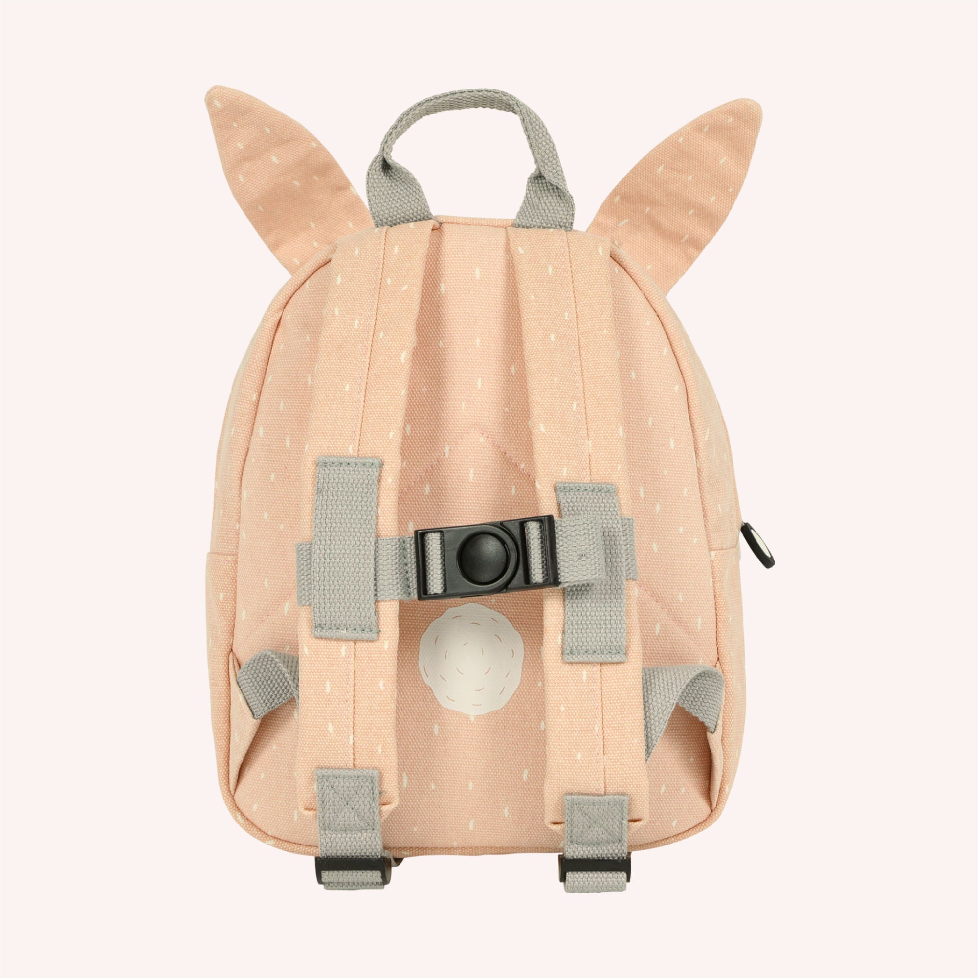 Children's backpack set with name - rabbit