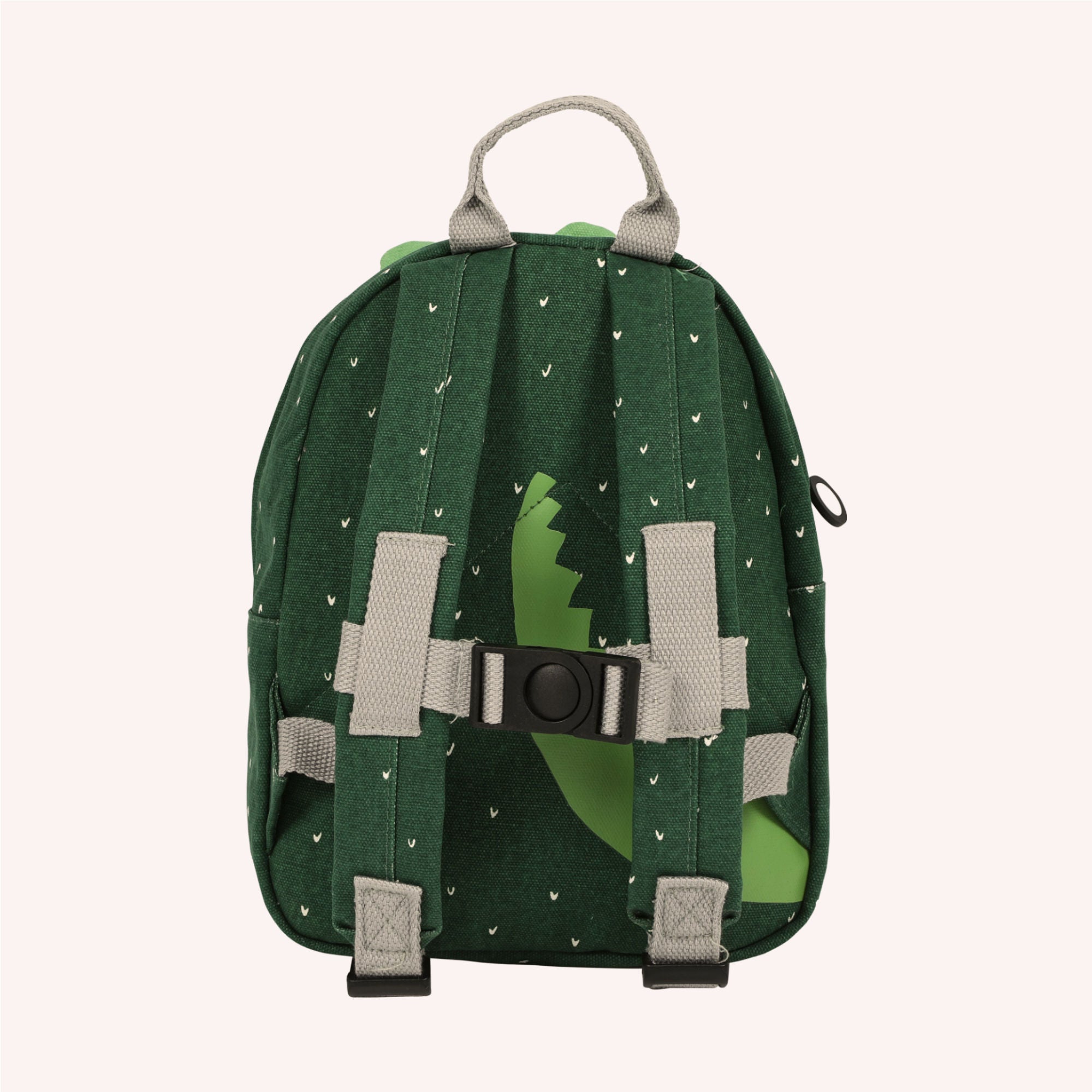 Children's backpack set with name - crocodile